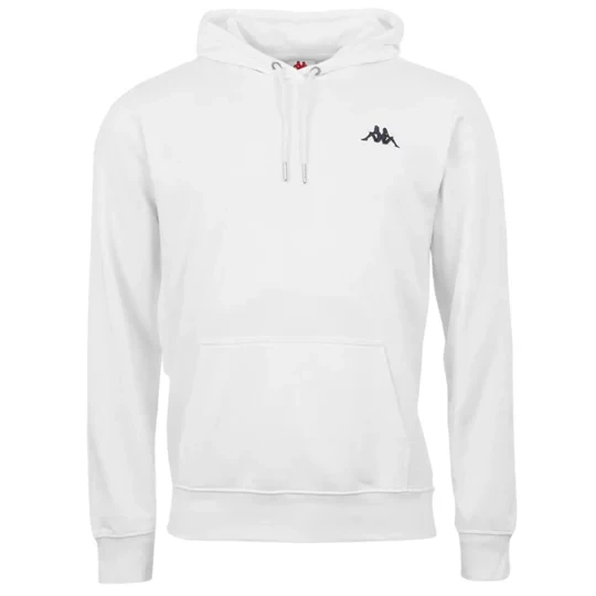 Zdjęcie produktu Kappa Vend Hooded 707390-11-0601, Męskie, Białe, bluzy, bawełna, rozmiar: L