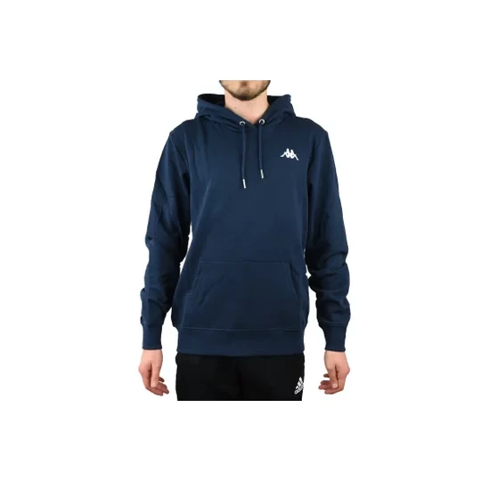 Zdjęcie produktu Kappa Vend Hooded 707390-19-4024, Męskie, Granatowe, bluzy, bawełna, rozmiar: L