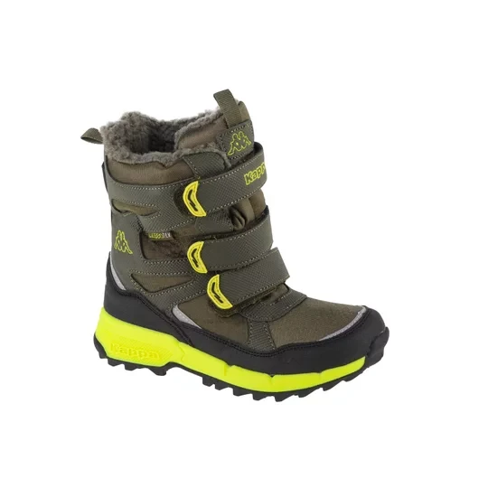 Zdjęcie produktu Kappa Vipos Tex K 260902K-3133, Dla chłopca, Zielone, buty zimowe, tkanina, rozmiar: 28