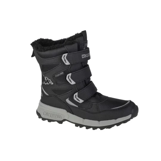 Zdjęcie produktu Kappa Vipos Tex T 260902T-1115, Dla chłopca, Czarne, buty zimowe, tkanina, rozmiar: 38