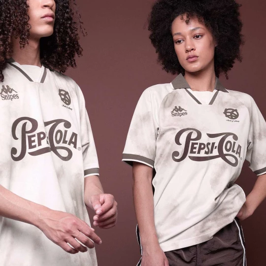 Zdjęcie produktu KAPPA x SNIPES Jersey AOP biały
