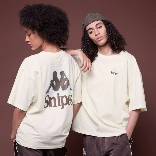 Zdjęcie produktu KAPPA x SNIPES Oversized Tee beż