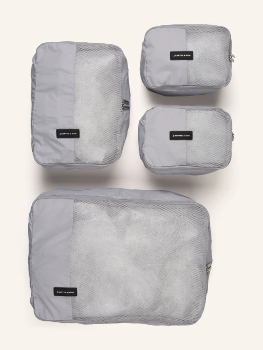 Zdjęcie produktu Kapten & Son Zestaw Organizerów Packing Cube Large grau SZARY