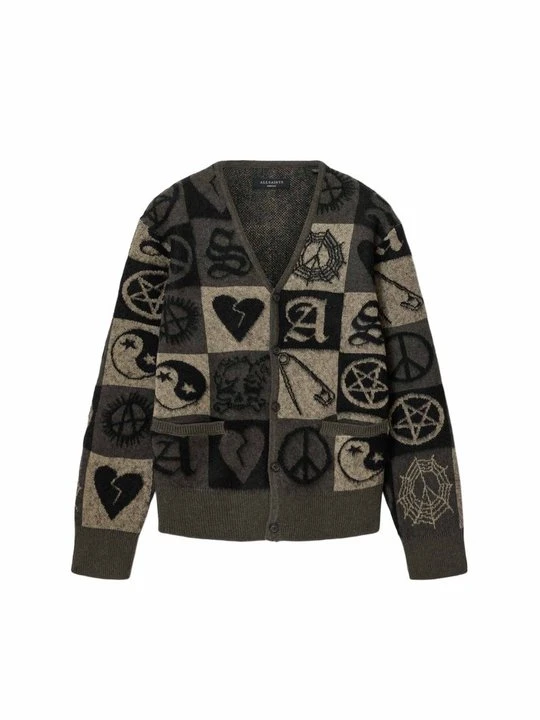 Zdjęcie produktu Kardigan AllSaints zielony