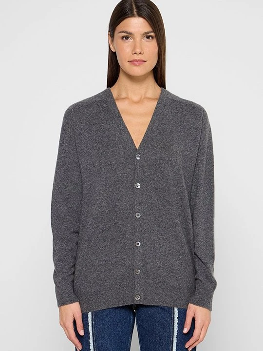 Zdjęcie produktu Kardigan AUTHENTIC CASHMERE szary