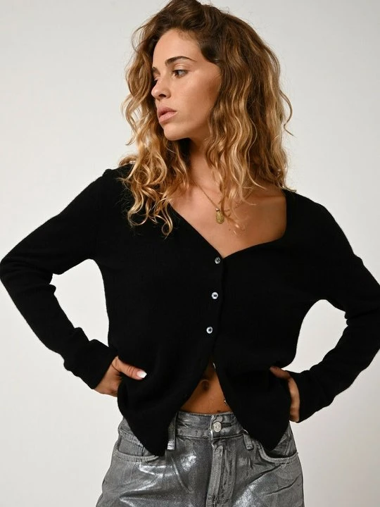 Zdjęcie produktu Kardigan AUTHENTIC CASHMERE czarny