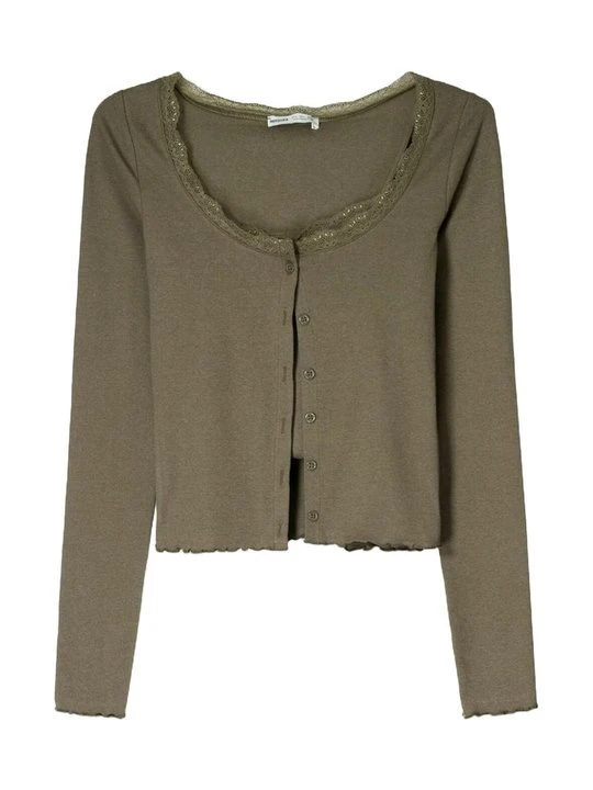 Zdjęcie produktu Kardigan Bershka khaki