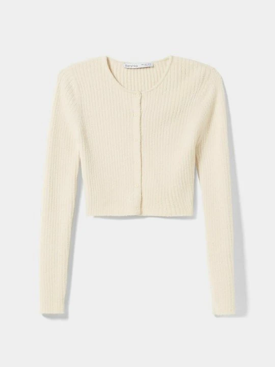 Zdjęcie produktu Kardigan Bershka mleczny