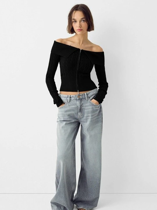 Zdjęcie produktu Kardigan Bershka czarny
