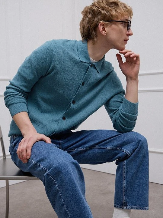 Zdjęcie produktu Kardigan Calvin Klein niebieski