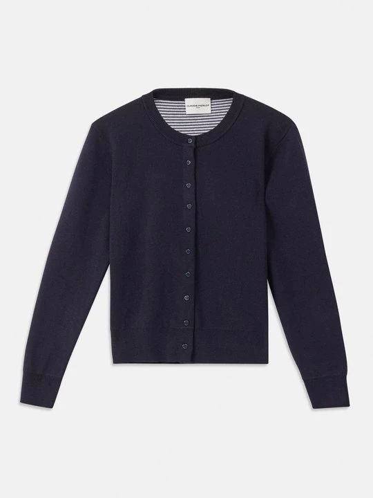 Zdjęcie produktu Kardigan CLAUDIE PIERLOT granatowy
