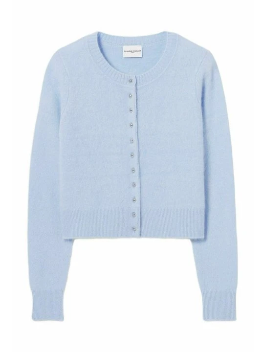 Zdjęcie produktu Kardigan CLAUDIE PIERLOT jasnoniebieski