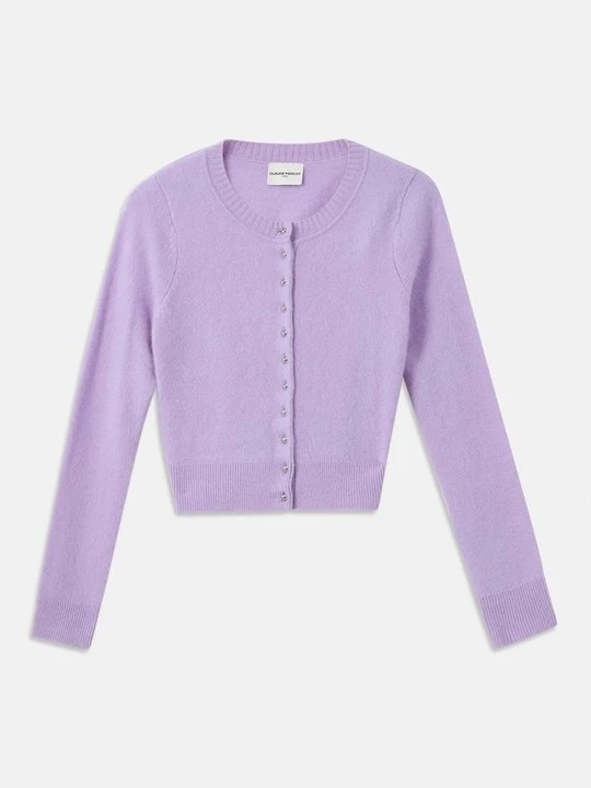Zdjęcie produktu Kardigan CLAUDIE PIERLOT liliowy