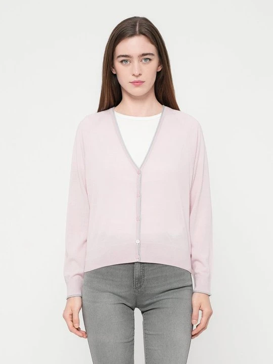 Zdjęcie produktu Kardigan Emporio Armani jasnoróżowy