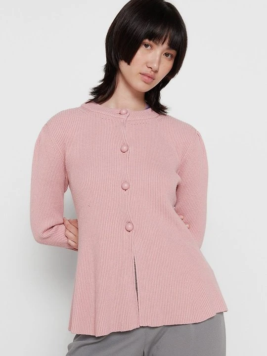 Zdjęcie produktu Kardigan Emporio Armani jasnoróżowy