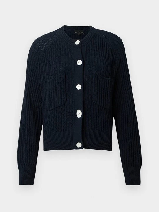 Zdjęcie produktu Kardigan Emporio Armani granatowy