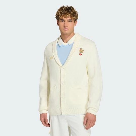 Zdjęcie produktu Kardigan Francja Rugby 120 Years Adidas Off White