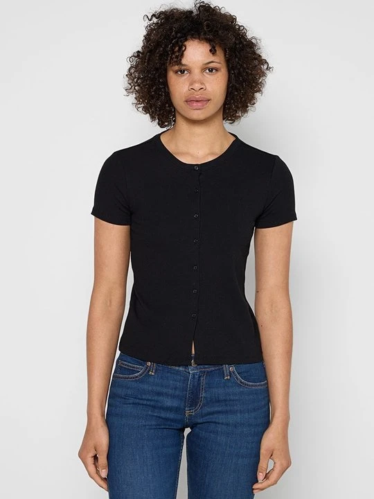 Zdjęcie produktu T-shirt basic GAP czarny