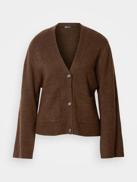 Zdjęcie produktu Kardigan Gina Tricot ciemnobrązowy
