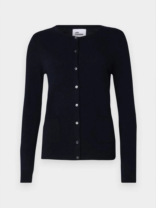 Zdjęcie produktu Kardigan Just Cashmere granatowy