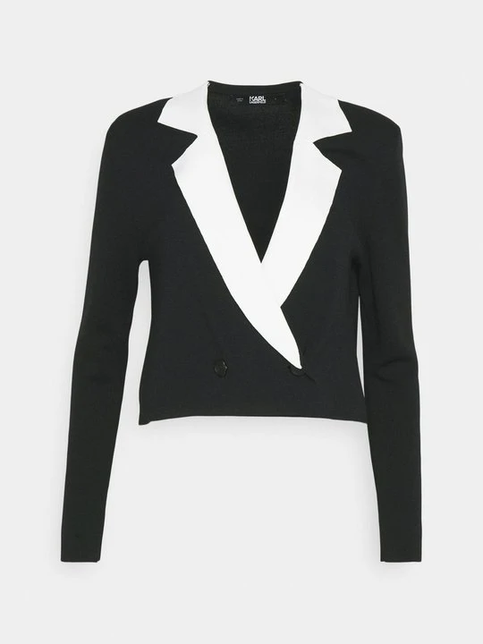 Zdjęcie produktu Kardigan KARL LAGERFELD czarny