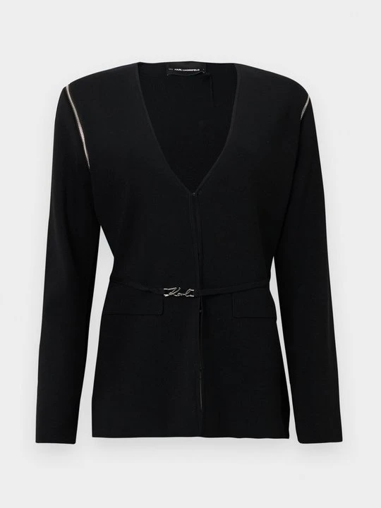 Zdjęcie produktu Kardigan KARL LAGERFELD czarny