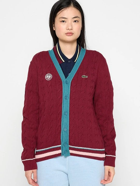 Zdjęcie produktu Kardigan Lacoste bordowy