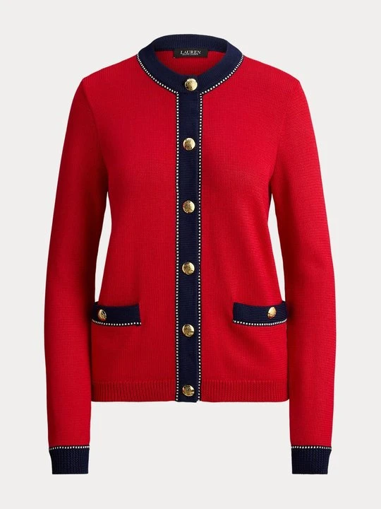 Zdjęcie produktu Kardigan Lauren Ralph Lauren czerwony