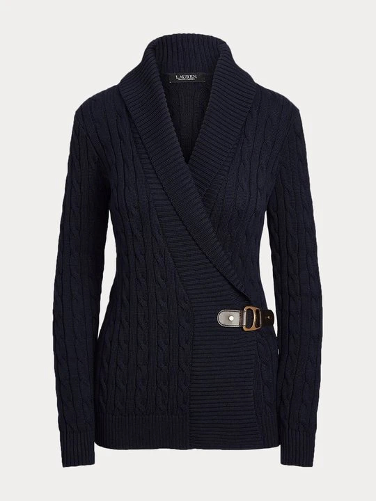 Zdjęcie produktu Kardigan Lauren Ralph Lauren granatowy