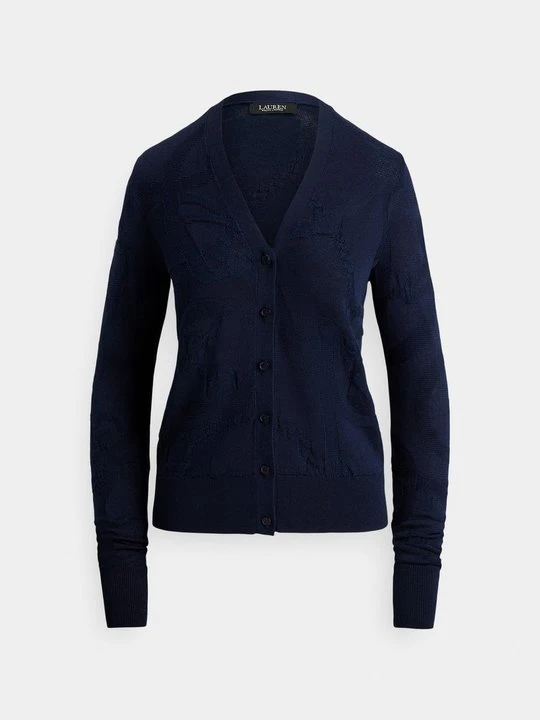 Zdjęcie produktu Kardigan Lauren Ralph Lauren granatowy