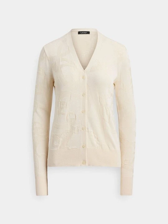 Zdjęcie produktu Kardigan Lauren Ralph Lauren mleczny