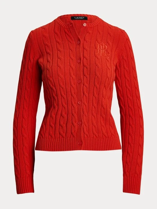Zdjęcie produktu Kardigan Lauren Ralph Lauren pomarańczowy