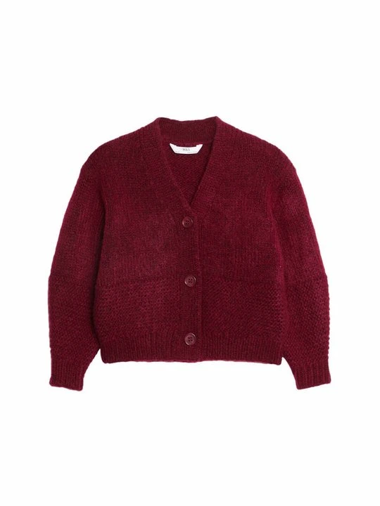 Zdjęcie produktu Kardigan Marks & Spencer czerwony