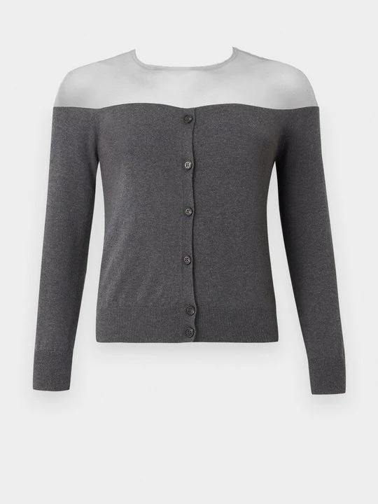 Zdjęcie produktu Kardigan MM6 Maison Margiela ciemnoszary