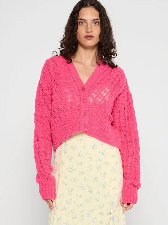 Zdjęcie produktu Kardigan MOSCHINO różowy