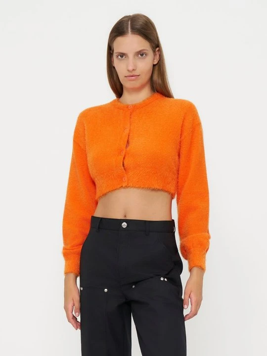 Zdjęcie produktu Kardigan MOSCHINO pomarańczowy
