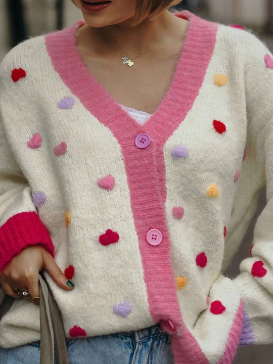 Zdjęcie produktu Kardigan na guziki Fluffy Love S/M