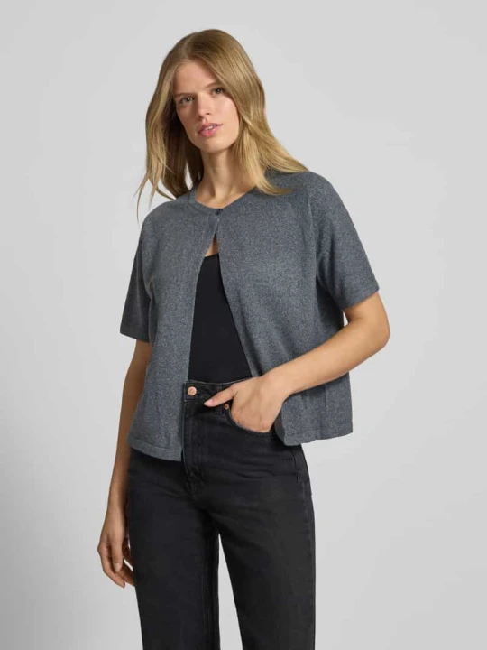 Zdjęcie produktu Kardigan o kroju regular fit z zapięciem na guzik model ‘BREE’ Pieces Ciemnożółty