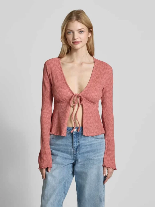 Zdjęcie produktu Kardigan o kroju shaped fit model ‘LISSY’ Only Różowy