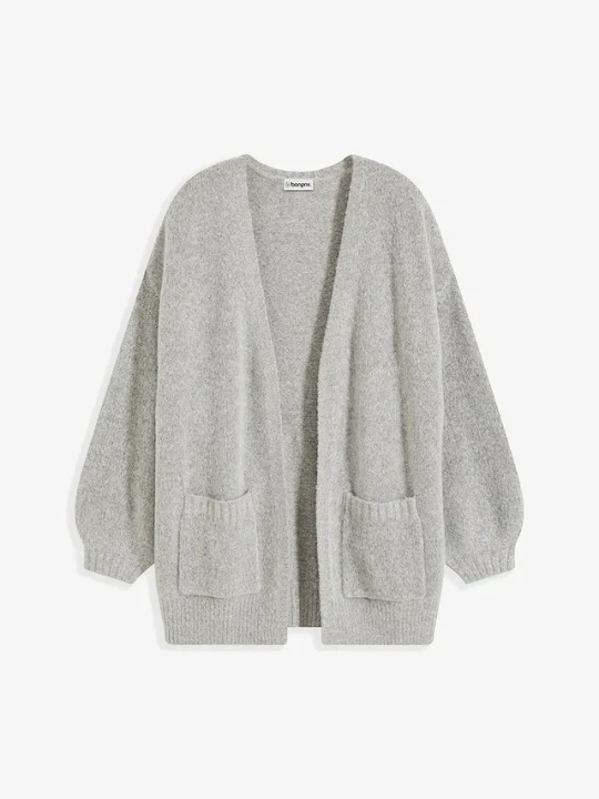Zdjęcie produktu Kardigan oversize BonPrix szary