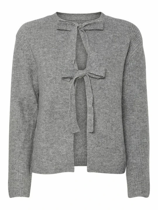 Zdjęcie produktu Kardigan Pieces ciemnoszary
