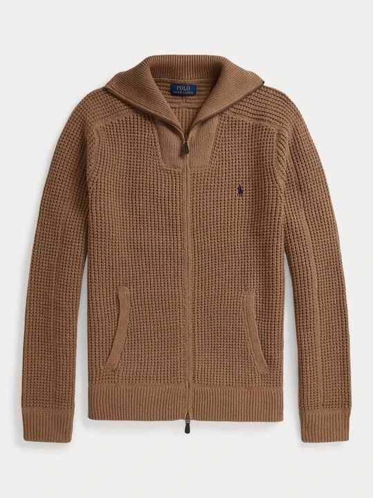 Zdjęcie produktu Kardigan Polo Ralph Lauren brązowy