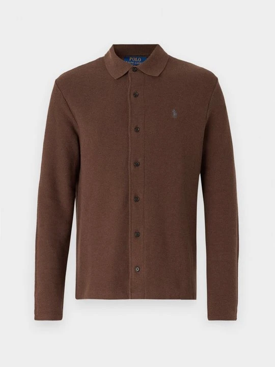 Zdjęcie produktu Kardigan Polo Ralph Lauren ciemnobrązowy