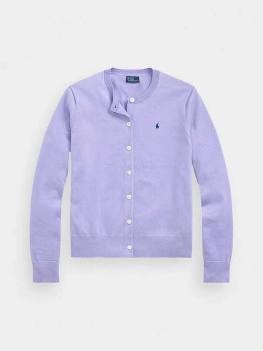 Zdjęcie produktu Kardigan Polo Ralph Lauren fioletowy