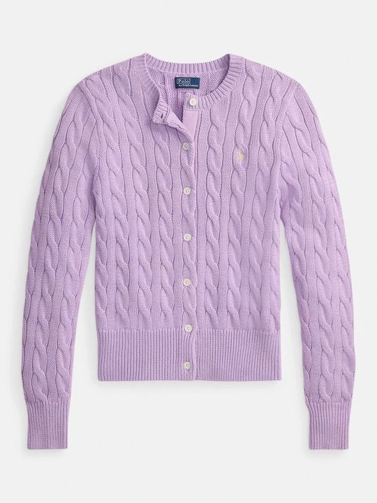 Zdjęcie produktu Kardigan Polo Ralph Lauren fioletowy