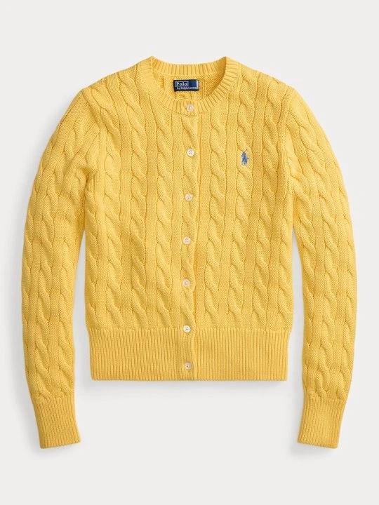 Zdjęcie produktu Kardigan Polo Ralph Lauren żółty