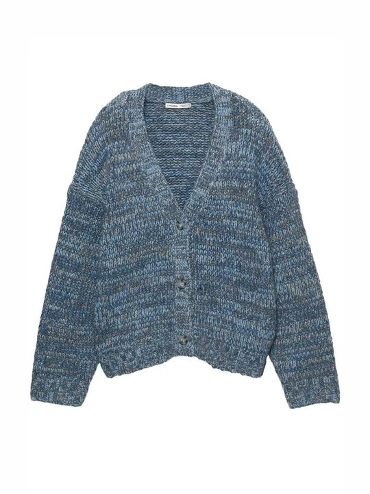Zdjęcie produktu Kardigan PULL&BEAR niebieski
