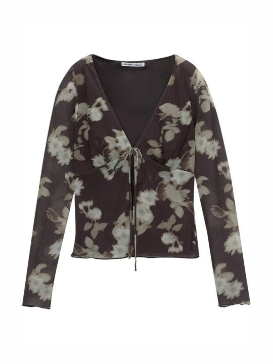 Zdjęcie produktu Kardigan PULL&BEAR brązowy