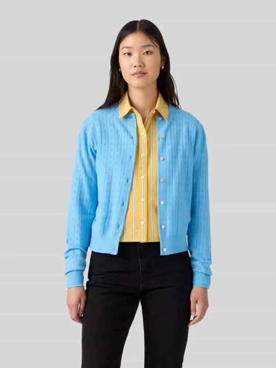 Zdjęcie produktu kardigan rozpinany o kroju regular fit z mieszanki bawełny Levi's