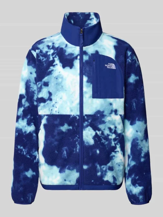 Zdjęcie produktu kardigan rozpinany w kroju regular fit z stójką model 'YUMIORI' The North Face Niebieski